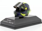 Valentino Rossi MotoGP 2018 AGV ヘルメット 1:8 Minichamps