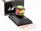 Mick Schumacher Prema Racing #20 Fórmula 2 campeão 2020 capacete 1:8 Schuberth