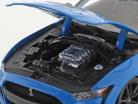 Ford Mustang Shelby GT500 Bouwjaar 2020 blauw 1:18 Maisto