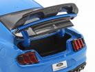 Ford Mustang Shelby GT500 Ano de construção 2020 azul 1:18 Maisto