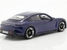 Porsche Taycan Turbo S темно-синий 1:24 Bburago