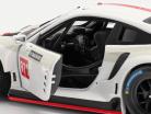 Porsche 911 RSR GT #911 blanc / rouge 1:24 Bburago