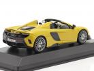 McLaren 675LT Spider Bouwjaar 2016 solis geel 1:43 Minichamps