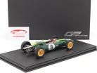 Jim Clark Lotus 25 #8 勝者 イタリアの GP 式 1 世界チャンピオン 1963 と ショーケース 1:18 GP Replicas