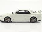 Nissan Skyline GT-R (R34) V-Spec II Año de construcción 2001 perla blanco 1:18 AUTOart