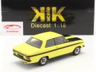 Opel Kadett B Sport year 1973 yellow / black 1:18 KK-Scale