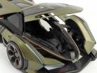 Lamborghini V12 Vision GT オリーブ 緑 / 黒 1:18 Maisto