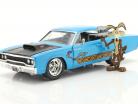 Plymouth Road Runner 1970 & Wile E. Coyote Looney Tunes 1:24 Jada Toys