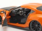 Han's Toyota GR Supra Fast & Furious 9 (2021) 橙子 / 黑色的 1:24 Jada Toys