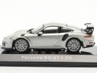 Porsche 911 (991) GT3 RS Año de construcción 2017 plata metálico 1:43 Atlas