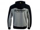 Sweatshirt à capuche Kremer Racing Team Vaillant gris / noir