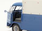 Volkswagen VW T1 Pick-Up with cover Volkswagen Service 1950 blue 1:18 Solido