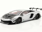 Lamborghini Aventador LB-Works Byggeår 2018 frostet sølv metallisk 1:18 AUTOart