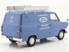 Ford Transit Box van Ford Customer service year 1970 light blue 1:18 KK-Scale