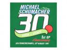 Michael Schumacher Pull à capuche Première formule 1 GP Spa 1991 vert