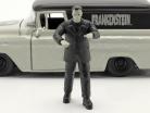 Chevy Suburban 1957 insieme a figura Frankenstein 1:24 Jada Toys