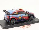 Hyundai i20 Coupe WRC #6 gagnant Rallye Italie Sardaigne 2019 1:24 Altaya