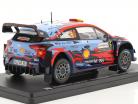 Hyundai i20 Coupe WRC #6 gagnant Rallye Italie Sardaigne 2019 1:24 Altaya