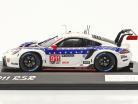 Porsche 911 RSR #911 vinder GTLM klasse 12h Sebring IMSA 2020 1:43 Spark