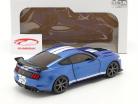 Ford Mustang Shelby GT500 Fast Track 建設年 2020 青 メタリック 1:18 Solido