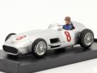 J. M. Fangio Mercedes-Benz W196 #8 Niederlande GP F1 Weltmeister 1955 1:43 Brumm