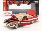 Plymouth Fury Ano de construção 1958 Filme Christine (1983) vermelho / Branco 1:18 AutoWorld