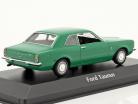 Ford Taunus 建設年 1970 緑 1:43 Minichamps