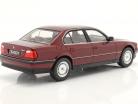 BMW 740i (E38) Series 1 1994 dark red metallic 1:18 KK-Scale