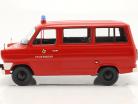 Ford Transit MK1 Van fire Department 1965-1970 red 1:18 KK-Scale