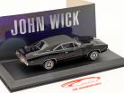 Dodge Charger R/T 1968 Película John Wick (2014) negro 1:43 Greenlight