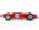 W. Graf Berghe v. Trips Ferrari 156 Sharknose #20 French GP F1 1961 1:18 CMR