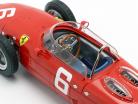Richie Ginther Ferrari 156 Sharknose #6 3ª Belga GP Fórmula 1 1961 1:18 CMR