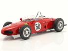 G. Baghetti Ferrari 156 Sharknose #50 vencedora francês GP Fórmula 1 1961 1:18 CMR