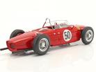 G. Baghetti Ferrari 156 Sharknose #50 gagnant français GP formule 1 1961 1:18 CMR