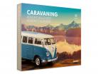 Caravaning Calendrier de l'Avent: Volkswagen VW Bulli T1 bleu / blanche 1:24 Franzis