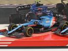 Alonso #14 & Ocon #31 2-Car Set Alpine A521 formula 1 2021 1:43 Minichamps