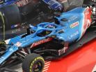 Fernando Alonso Alpine A521 #14 Bahréin GP fórmula 1 2021 1:43 Minichamps