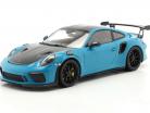 Porsche 911 (991 II) GT3 RS Weissach Package 2019 マイアミブルー / 黒 リム 1:18 Minichamps