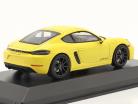 Porsche 718 (982) Cayman GTS Baujahr 2020 racing gelb 1:43 Minichamps
