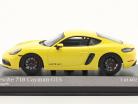 Porsche 718 (982) Cayman GTS Baujahr 2020 racing gelb 1:43 Minichamps