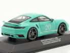 Porsche 911 Turbo S porcelana Vigésimo Aniversario Edición menta verde 1:43 Minichamps