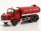 Renault GBH 280 6x6 vigili del fuoco Camion cisterna 1984 rosso / bianco 1:43 Altaya