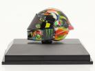 Valentino Rossi Winter Test MotoGP 2019 AGV helmet 1:8 Minichamps