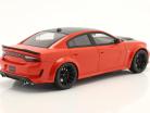 Dodge Charger Hellcat Redeye 2021 orange / sort 1:18 GT-Spirit