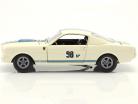 Ford Mustang Shelby GT350R The Flying Mule 1965 #98 blanche / bleu 1:18 GMP