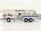 Smeal Spartan 105 RM fire Department Fort Worth 2015 white / blue 1:43 Altaya