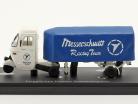 Piaggio Ape Pentaro Renntransporter 1961 weiß / blau 1:43 AutoCult