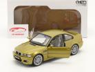 BMW M3 (E46) bouwjaar 2000 Feniks geel 1:18 Solido