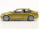 BMW M3 (E46) bouwjaar 2000 Feniks geel 1:18 Solido