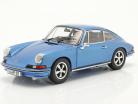 Porsche 911 S Coupe Año de construcción 1973 azul metálico 1:18 Schuco